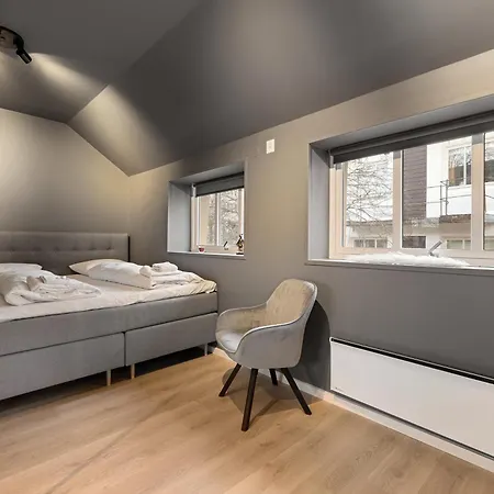 Homerentals L 120sqm Mid-central - King Beds - 500mbps Wi-fi شقة برغن